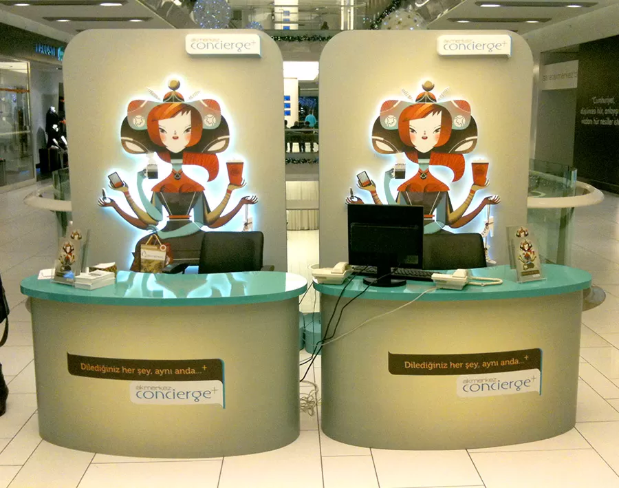 3D stands en displayproducten