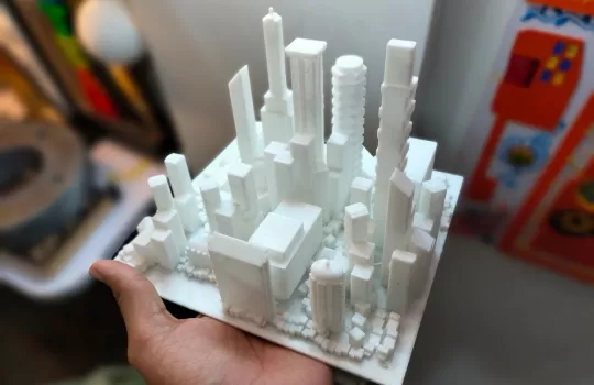 Architectonische 3d Productie