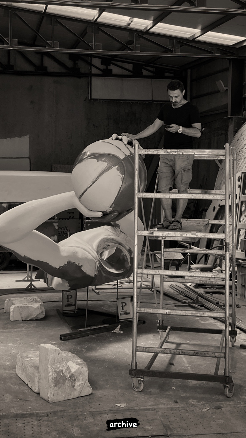 Beeldhouwwerk Productie 2