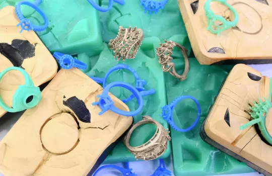 Juwelen 3d Productie