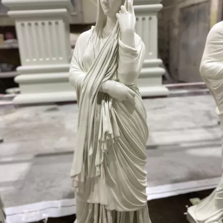 Kunstenaar Beeldhouwwerk Productie