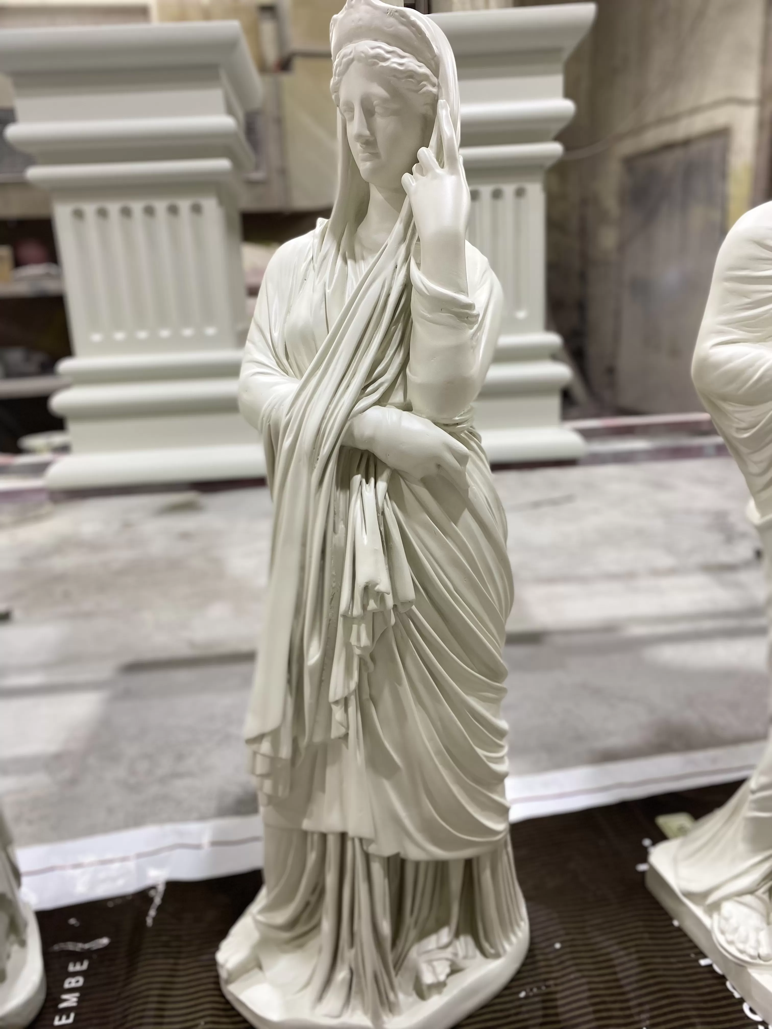 Kunstenaar Beeldhouwwerk Productie