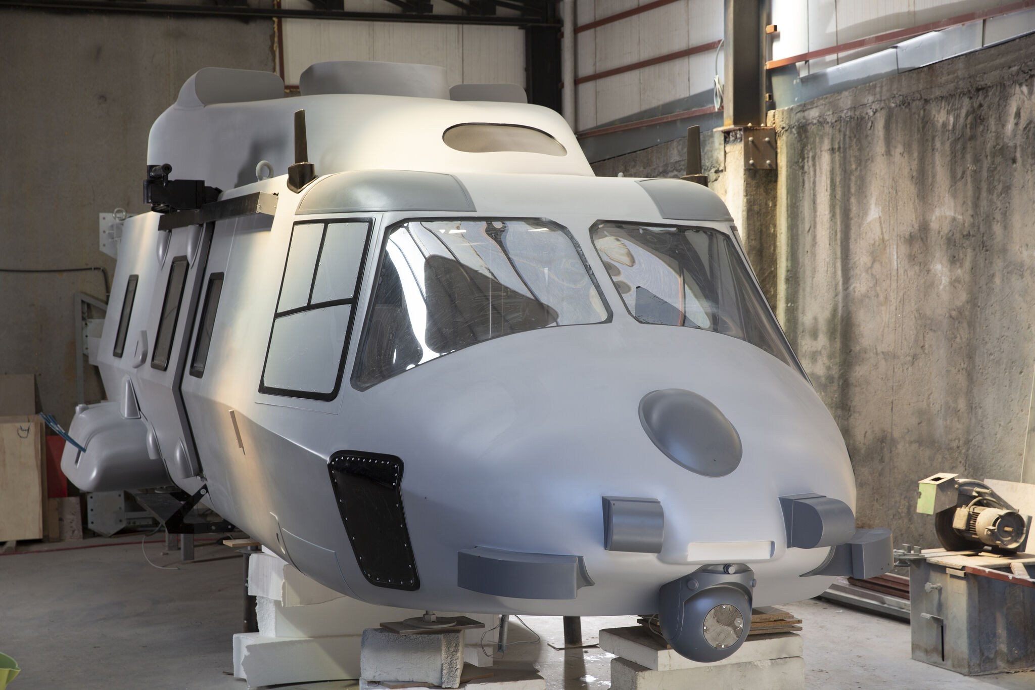 Mock Up Helikopter Productie