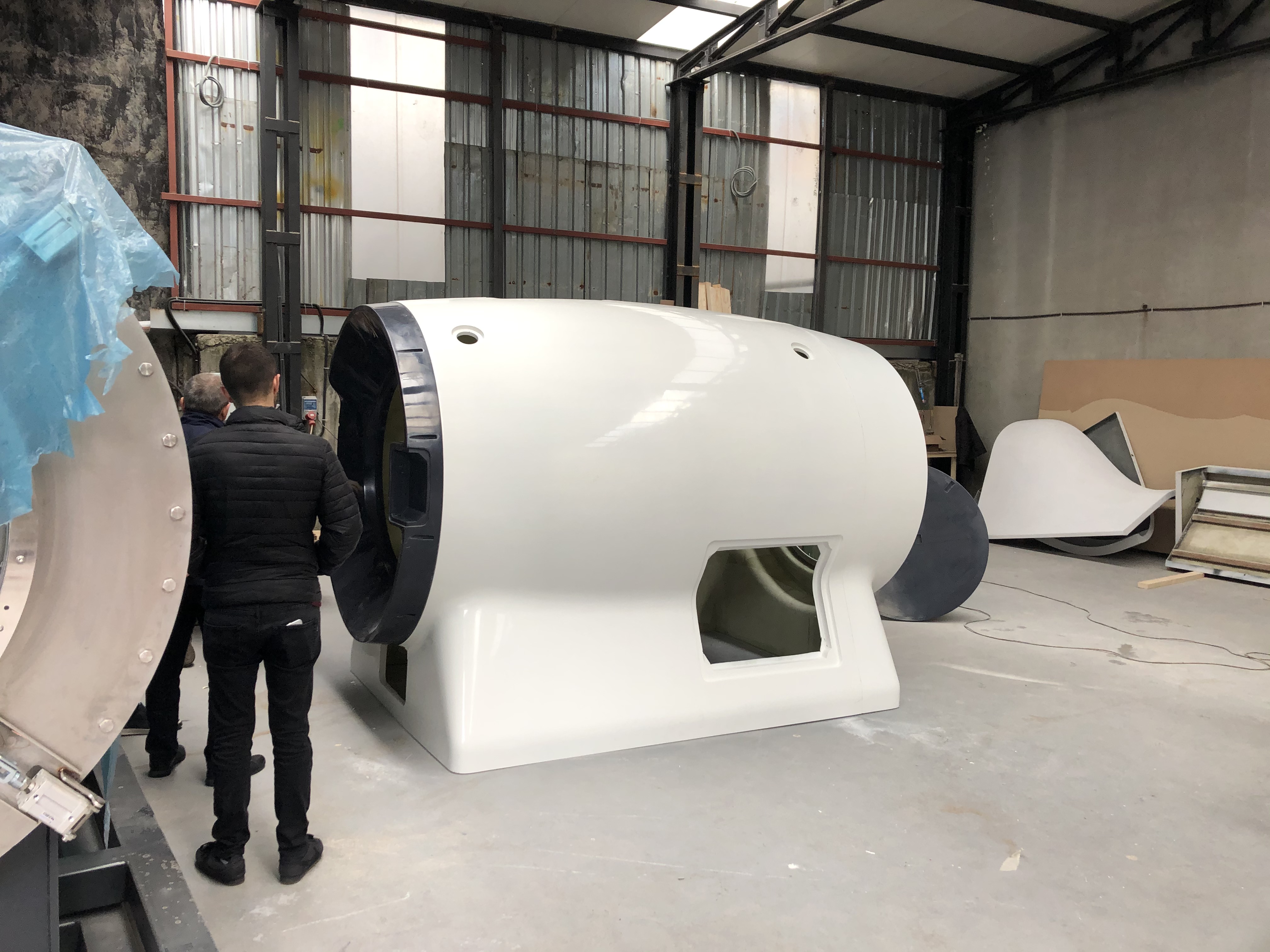 Mock Up Vliegtuig Productie