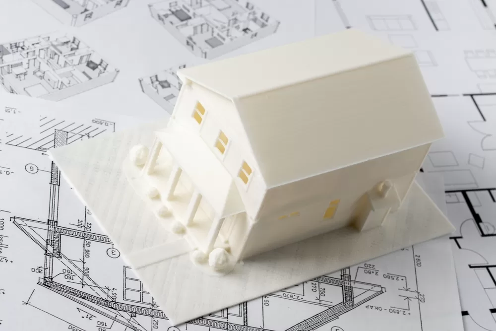 Plaatsen Voor 3d Architectonische Modelbouw