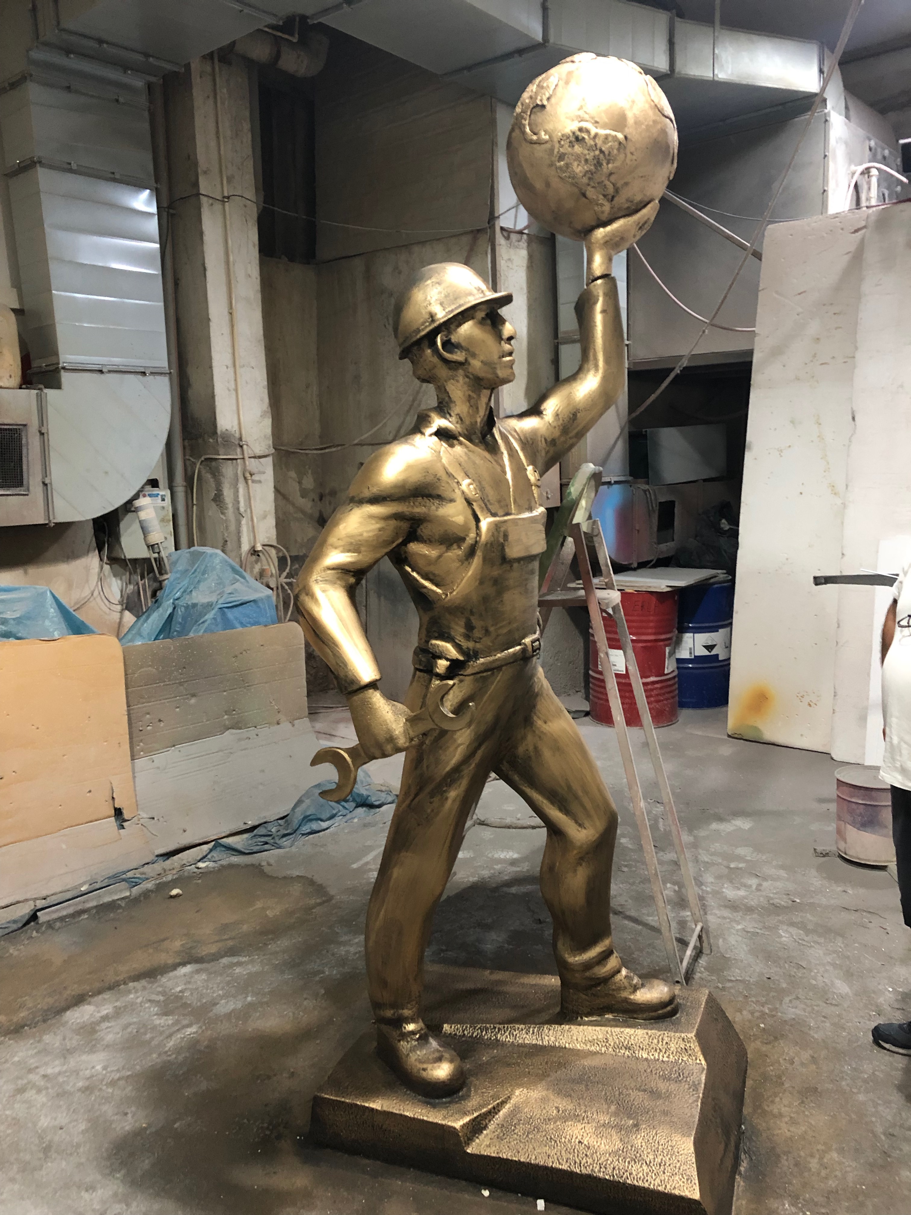 Plaatsen Waar Sculpturen Worden Geproduceerd