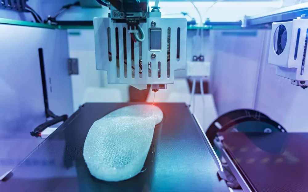 Schoenproductie Plaatsen Met 3d Printen