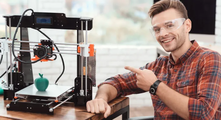 Prototype met 3D-printer
