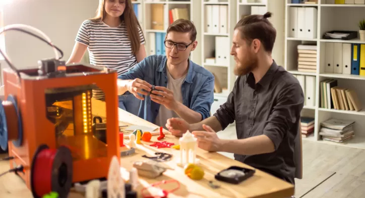 Welke sector maakt het meest gebruik van 3D-printen?