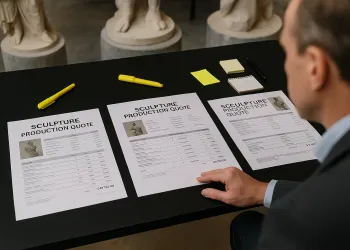 Hoe een Offerte voor Beeldhouwwerk Productie te Beoordelen